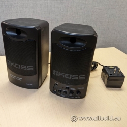 Koss Computer Speakers w/ Bass, Treble, Balance Adjustment