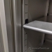 Steelcase 36x24x54 in. Silver 2 Door Storage & Wardrobe Cabinet