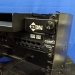 Black Server Rack w/ Attached Patch Panel 19.5 x 15.5 x 14.5 In.