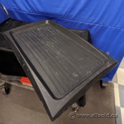 Multy Home Large Black 20 x 34 in. Rectangular Boot Tray