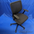 Keilhauer Simple Black Mesh Back Meeting Task Chair w/ Arms