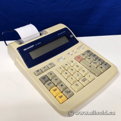 Sharp EL-2192P 12 Digit Color Printing Calculator Adding Machine