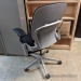 Black Steelcase Leap V2 Ergonomic Task Chair, Silver Frame