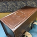 Vintage Genuine Leather 140 Carrying Care National Luggage 18"