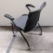 Global Flex-Nest Grey/Black Nesting Rolling Guest Chair