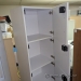 White Wood Bank of 4 Lockers w/ Digilock Locking System