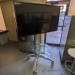 Sharp 52" LCD Display Monitor w/ Ergotron LX Large Display Cart