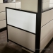 Teknion TOS Tan / Black Trim Divider Panel Wing Walls