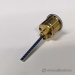 kaba ilco Corp 1-1/8" GA 26D Brass Rim Lockset Cylinder 73209023
