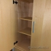 Teknion Beech 2 Door, 2 Drawer File and Storage Cabinet, Locking