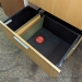 Teknion Beech 2 Door, 2 Drawer File and Storage Cabinet, Locking