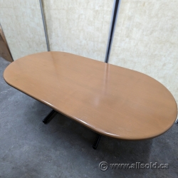 Simo Peanut Brown Boardroom Table Surface, 72" x 36"