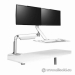 Humanscale Quickstand Lite Sit Stand Workstation, Dual Monitors
