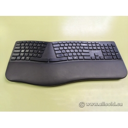 Black Kensington Pro Fit Ergonomic Wireless & Bluetooth Keyboard