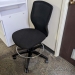 Teknion T-3 Black Mesh Back Office Rolling Stool, No Arms