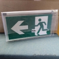 Die-cast Edge-lit Pictogram Single Sided Running Man Exit Sign