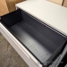 White Steelcase 3 Drawer Lateral Filing File Cabinet, Locking