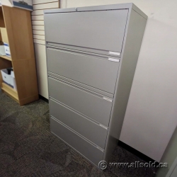 Inscape 5 Drawer Lateral File Cabinet, Locking SND