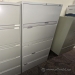 Grey Global 5 Drawer Lateral File Cabinet, Locking