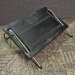 Black Foot Rest Chrome Frame