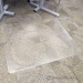 48 x 48 Polycarbonate Chair Mat with Lip for Hardwood Floors