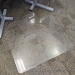 48 x 48 Polycarbonate Chair Mat with Lip for Hardwood Floors