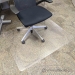 48 x 48 Polycarbonate Chair Mat with Lip for Hardwood Floors