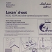 48" x 96" x 1/3" Clear Lexan General Purpose Polycarbonate Sheet