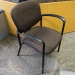 Brown Fabric Stacking Guest Chair