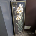 "Daffodil" by Larisa Deckled Edges Framed Wall Art