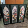 "Paradise" by Larisa 3 Piece Deckled Edges Framed Wall Art