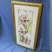 "Orchids" by Larisa Framed Deckled Edges Wall Art