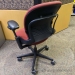 Red Steelcase Leap V1 Adjustable Ergonomic Task Chair w Arms