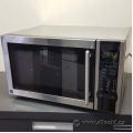 General Electric Stainless Steel & Black Microwave JES1138SNC01