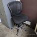 Black Mesh Back Office Drafting Stool Chair w/o Arms