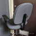 Grey Adjustable Drafting Chair Bar Stool 32" Seat Height