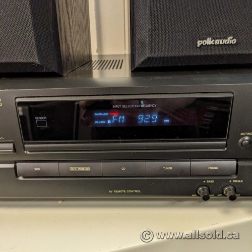 Ampli-tuner Technics SA-EX140 – 2x100W, Classe H, HiFi, Occasion état Correct