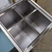 Stainless Steel 4 Slot Lockbox Mail Sorter Cell Locker