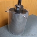 Grid II Light Pendant w/ Chrome Finish & Clear Glass/Chrome Mesh