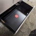Pewter Teknion 2 Door, 2 Drawer Lateral File & Storage Cabinet