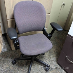 Lilac Purple Steelcase Leap V1 Adjustable Ergonomic Task Chair