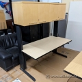 Knoll 60 x 30 Height Adjustable Workstation w/ Gunnar OH Storage
