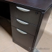 Espresso Office L-Suite Desk w/ Drawer Storage