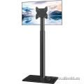 Black Universal TV Stand Monitor with Mount, 19 to 43 inch