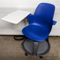 Blue Steelcase Node High Back Chair w/ Tripod Base & Worksurface