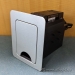 Silver Extron Cubby 300 Power & USB Power Grommet