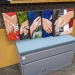 Set of 5 "Hands At Work" Paintings on Canvas