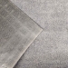 Black Runner Floor Mat with Rubber Trim, 116 x 33 in.