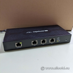 Ubiquiti ERLite-3 Edge Lite Desktop Router, Black