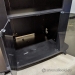 VFI Black Rolling Presentation Media Stand w/ Storage Cart